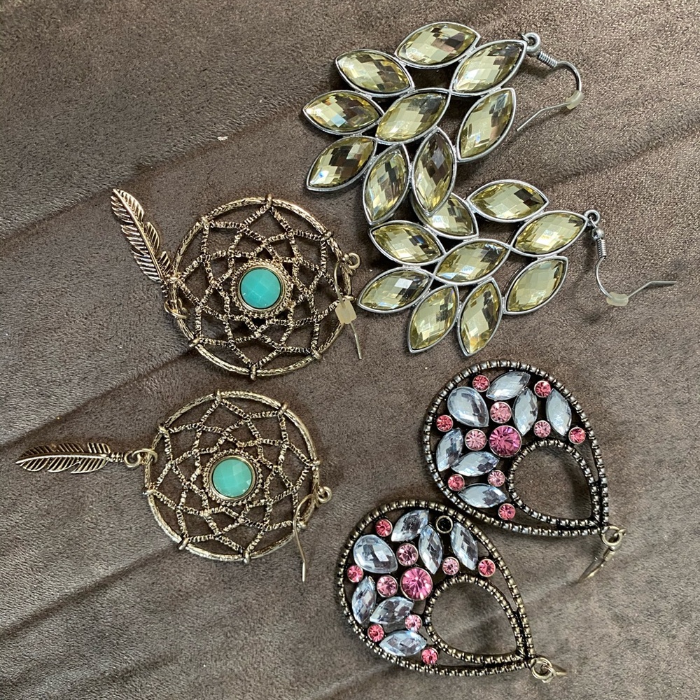 1 for $3 or 3 for $7 earrings